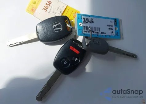 2013 Honda Ridgeline Rt из США, поврежденный, VIN 5FPYK1F23DB014100